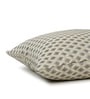Beige Polyester Jacquard 16x16 inches Cushion Cover Set of 5