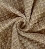 Beige Polyester Solid 200 GSM Double Bed Comforter