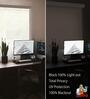 Beige Polyester Solid 60 X 48 inches Blackout Blackout Blind