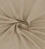 Beige Polyester Solid Jacquard 5ft Room Darkening Eyelet Window Curtains (2 Pc)