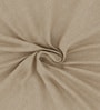 Beige Polyester Solid Jacquard 7ft Room Darkening Eyelet Door Curtains (2 Pc)
