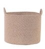 Beige Polypropylene 52 Ltr (3Pcs) Storage Basket