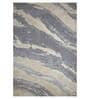 Beige Abstract Polypropylene 4 ft x 6 ft Machine Made Carpet