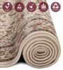 Beige Polypropylene Antistatic 160X230Cm Carpet With Cotton Backing