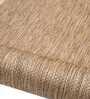 Beige Striped Polypropylene 5 ft x 7 ft Machine Made Carpet