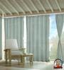 Beige Polypropylene Solid 5ft Semisheer Eyelet Window Curtains (Pack of 2)
