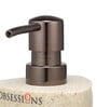 Beige Polyresin Soap Dispenser (260 Ml)