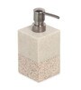 Beige Polyresin Soap Dispenser (370 Ml)