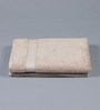 Beige Solid 700 GSM Cotton Bath Towel