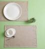 Premium (12x18) Beige Jute (Set of 2) Placemat
