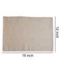 Premium (12x18) Beige Jute (Set of 2) Placemat