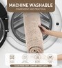 Beige Reversible Cotton Bathmat (40x60 cm)