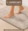 Beige Reversible Cotton Bathmat (40x60 cm)
