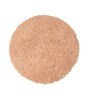 Beige Solid Cotton 35x35 Inches AntiSkid Bath Mat