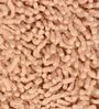 Beige Solid Cotton 35x35 Inches AntiSkid Bath Mat