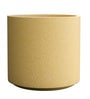 Beige Round Shaped Polymer Planter