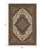 Beige&Rust Polypropylene Antistatic 160X230Cm Carpet With Cotton Backing