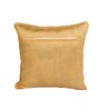 Beige Satin Abstract 16x16 inches Cushion Covers (Pack of 2)