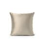 Beige Satin Solid 40x40 inches Cushion Covers Set of 5