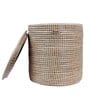 Beige Sea Grass 52 Ltr (2Pcs) Laundry Basket