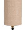 Persian Beige Jute Shade Table Lamp With Iron Base