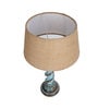 Beige Shade Table Lamp With Wooden Base