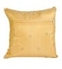 Beige Silk Abstract 16x16 inches Cushion Covers (1 Pc)