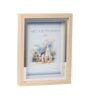 Beige Silver Photo Frame With LED Light 5x7 Inches