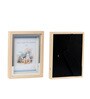 Beige Silver Photo Frame With LED Light 5x7 Inches