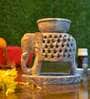 Beige Soapstone Elephant Oil Diffuser with Essential Oil
