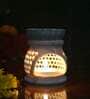 Beige Soapstone Jali Oil Diffuser with Essential Oil