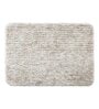 Beige Abstract Polyester 24x16 Inches AntiSkid Bath Mat