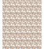 Beige Floral  TC Cotton Super King Bedsheet with 2 Pillow Covers
