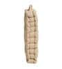 Beige Solid Cotton 20x20 Inches Floor Cushion