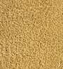 Beige Solid 100% Polyester 27.5x19.6 Inches AntiSkid Bath Mat