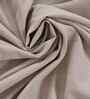 Beige Solid 300 TC Cotton King Size Bed Sheet with 2 Pillow Covers 24 Collection