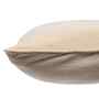 Beige Solid 325 TC Cotton Polyester 2 Pillow Sham Set
