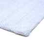 Beige Solid Cotton 16x24 Inches Anti Skid Bath Mat