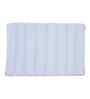 Beige Solid Cotton 16x24 Inches Anti Skid Bath Mat