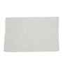 Beige Solid Cotton 20x31 Inches Anti Skid Bath Mat