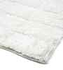 Beige Solid Cotton 20x31 Inches Anti Skid Bath Mat