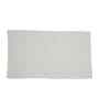 Beige Solid Cotton 28x47 Inches Anti Skid Bath Mat