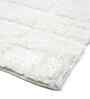Beige Solid Cotton 28x47 Inches Anti Skid Bath Mat