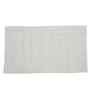 Beige Solid Cotton 28x47 Inches Anti Skid Bath Mat