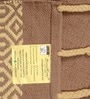 Beige Solid Hand Woven 5 X 7 Feet Cotton Dhurrie