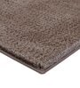 Beige Solid MicroFibre 14x10 Inches Antiskid Bath Mats