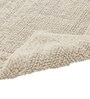 Beige Solid MicroFibre 14x10 Inches Antiskid Bath Mats