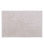 Beige Solid MicroFibre 14x10 Inches Antiskid Bath Mats