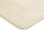 Beige Striped MicroFibre 15x10 Inches Antiskid Bath Mats