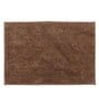 Beige Solid MicroFibre 15x10 Inches Antiskid Bath Mats